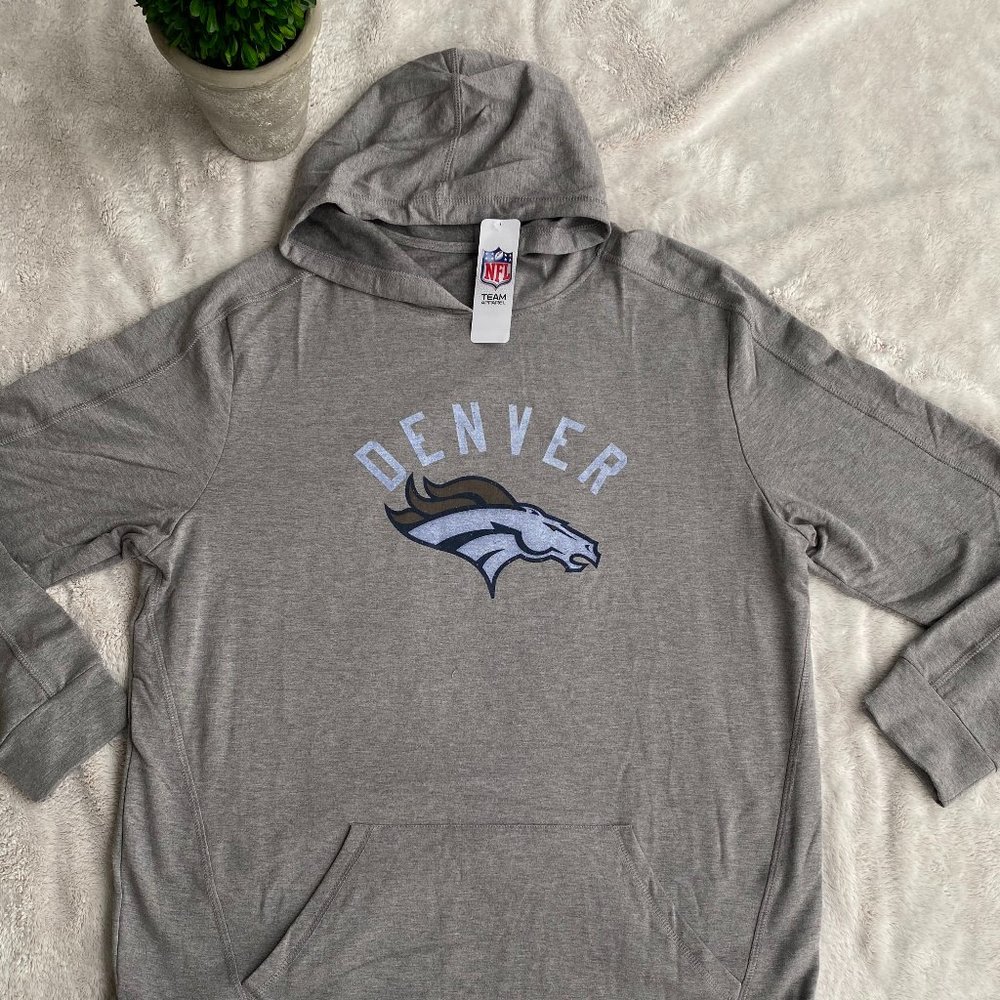 DENVER BRONCOS NFL APPAREL HOODIE SZ XL NWT